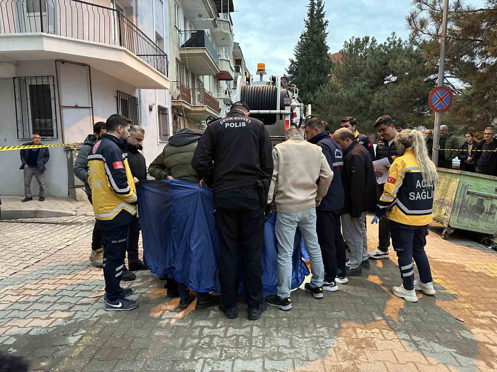 Uşak’ta kanalizasyonda bulunan ceninin kime ait olduğunu polis çözdü