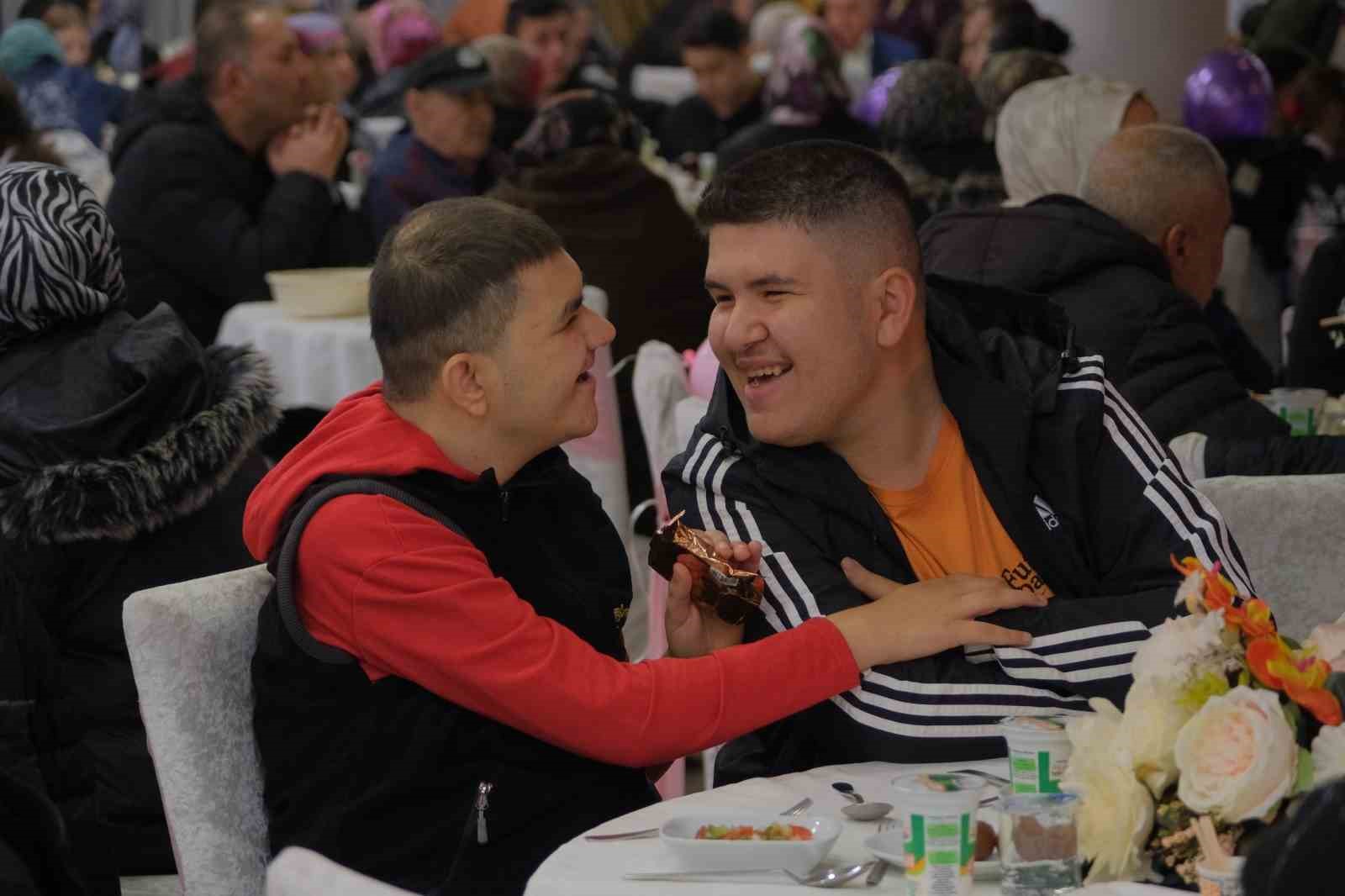 Bolu’da özel bireyler unutulmadı