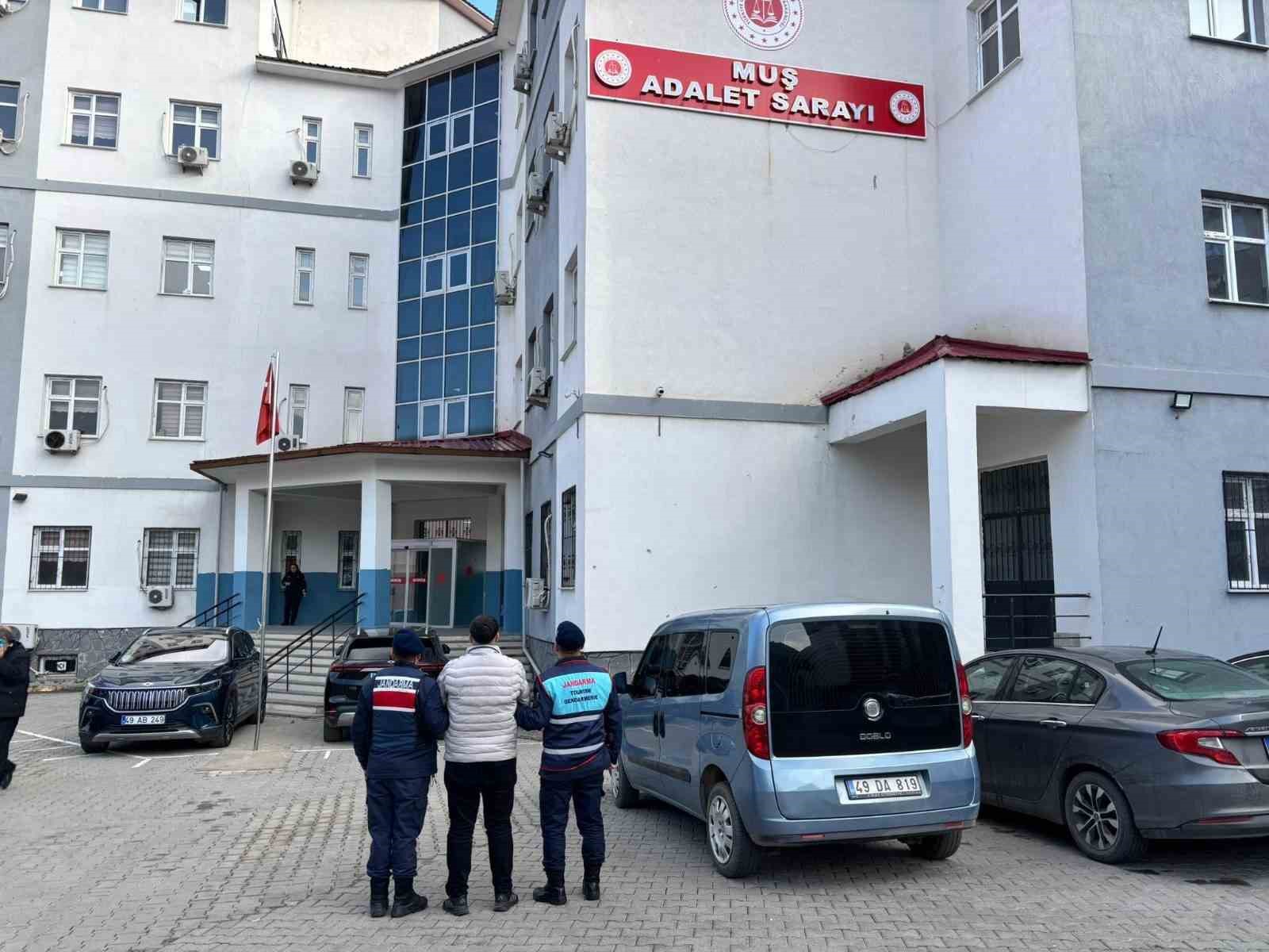 Muş’ta dolandırıcılık suçundan aranan hükümlü yakalandı