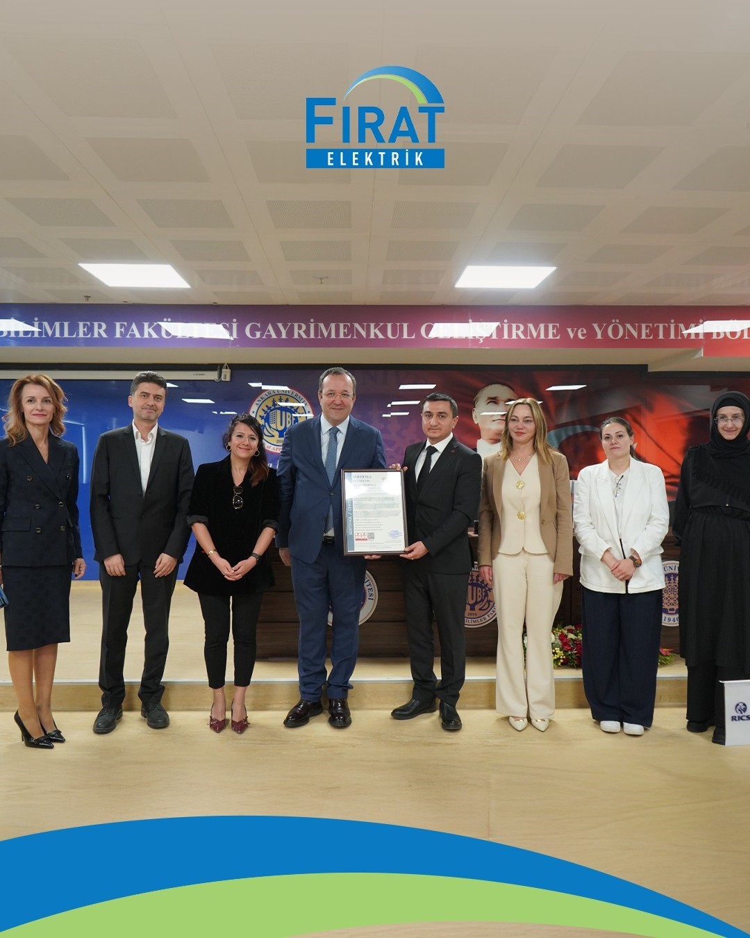 Fırat EDAŞ yapay zeka yönetim sistemi akreditasyonu aldı