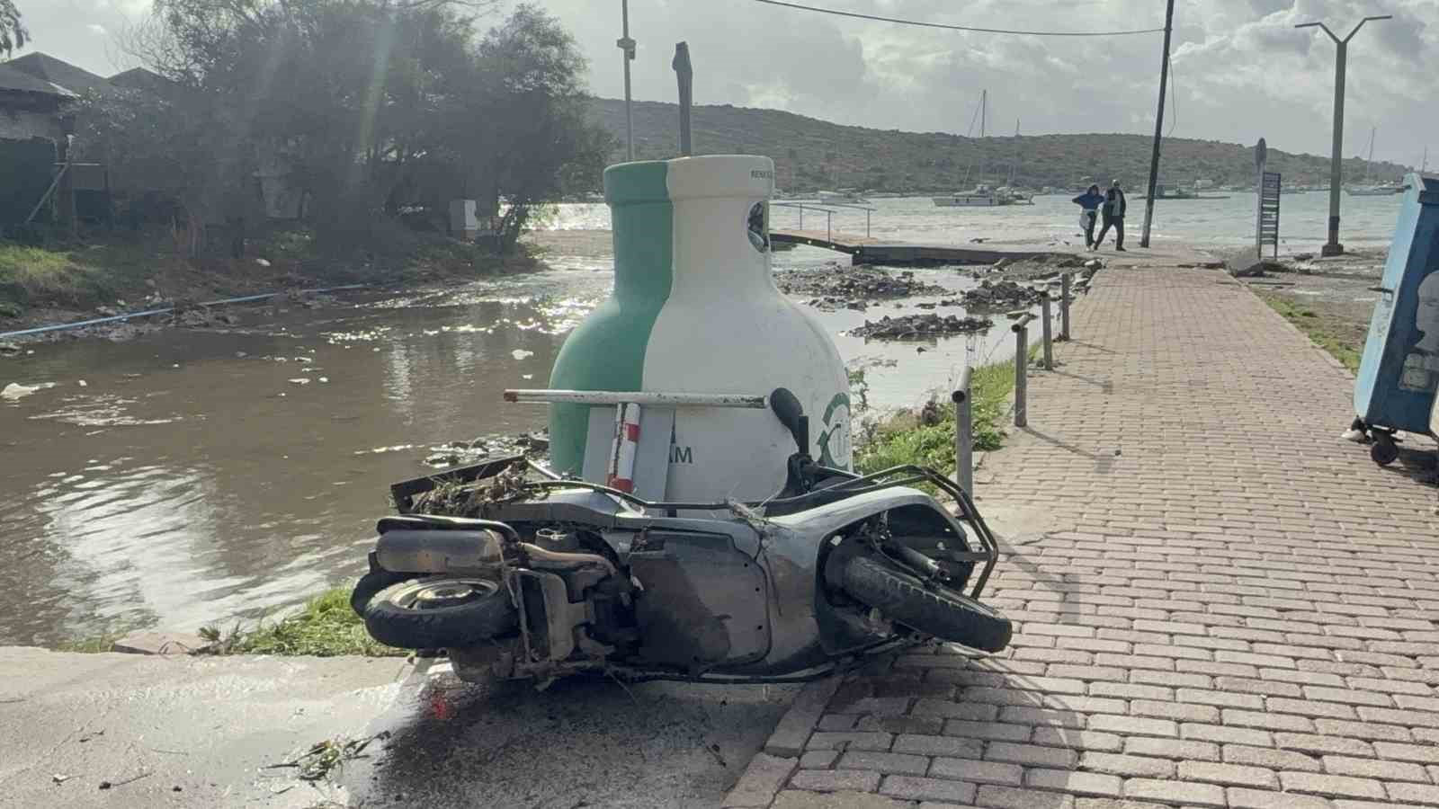 Bodrum’da selin ardından fırtına: 