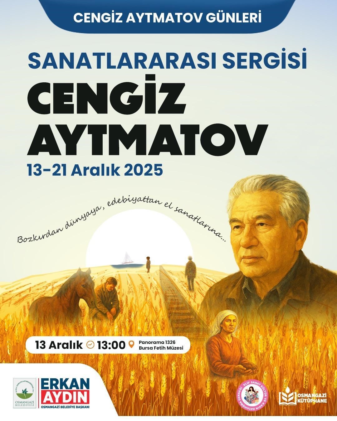 Osmangazi’de Cengiz Aytmatov günleri başlıyor