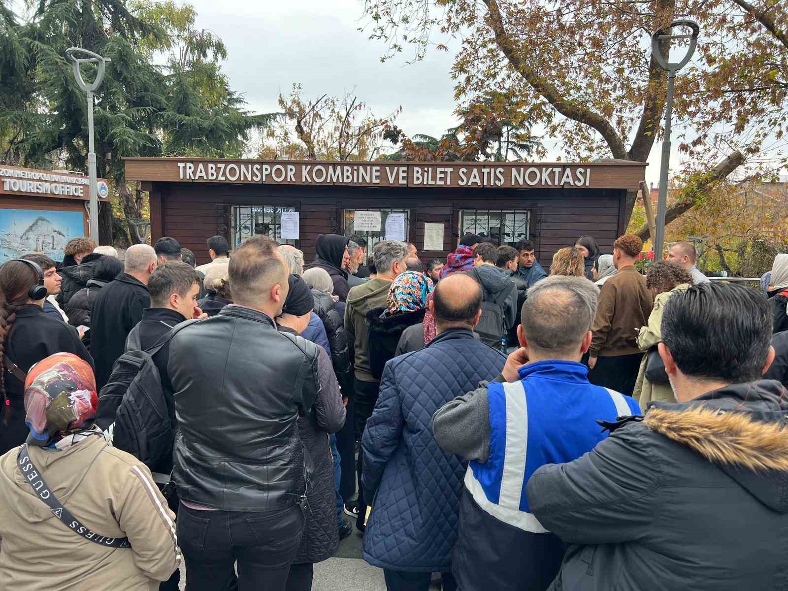 Trabzonspor’da Beşiktaş maçı biletleri satışa çıktı