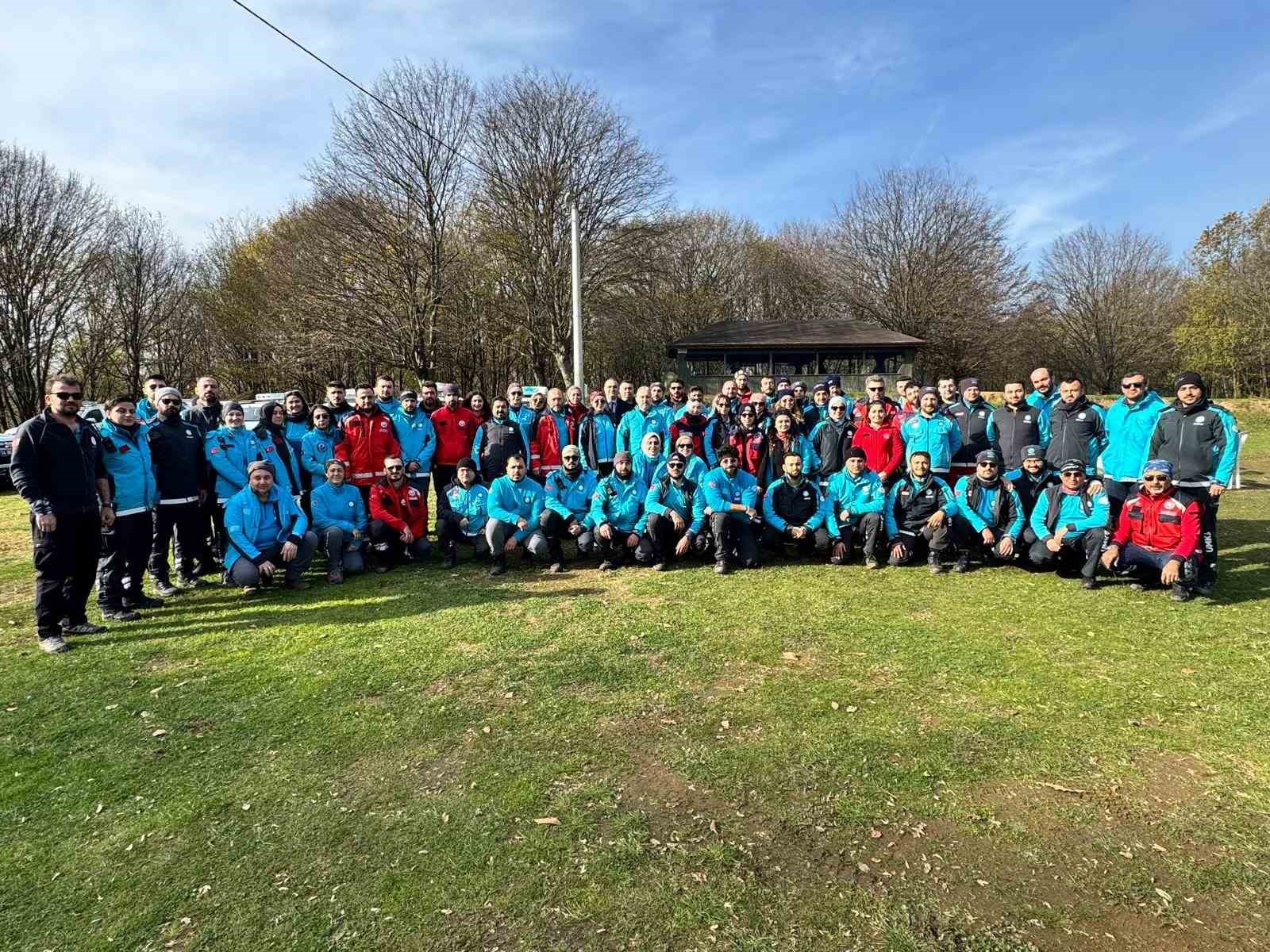 Düzce’de gerçekleştirilen tatbikatta UMKE’ciler yeteneklerini geliştirdi
