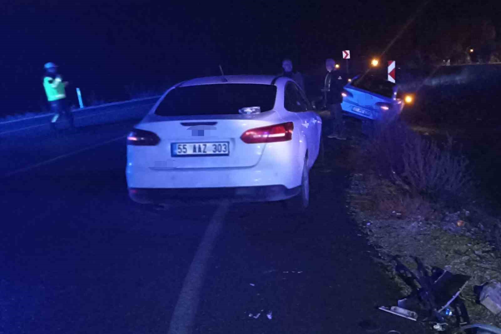 Samsun’da üç araç birbirine girdi: 3 yaralı