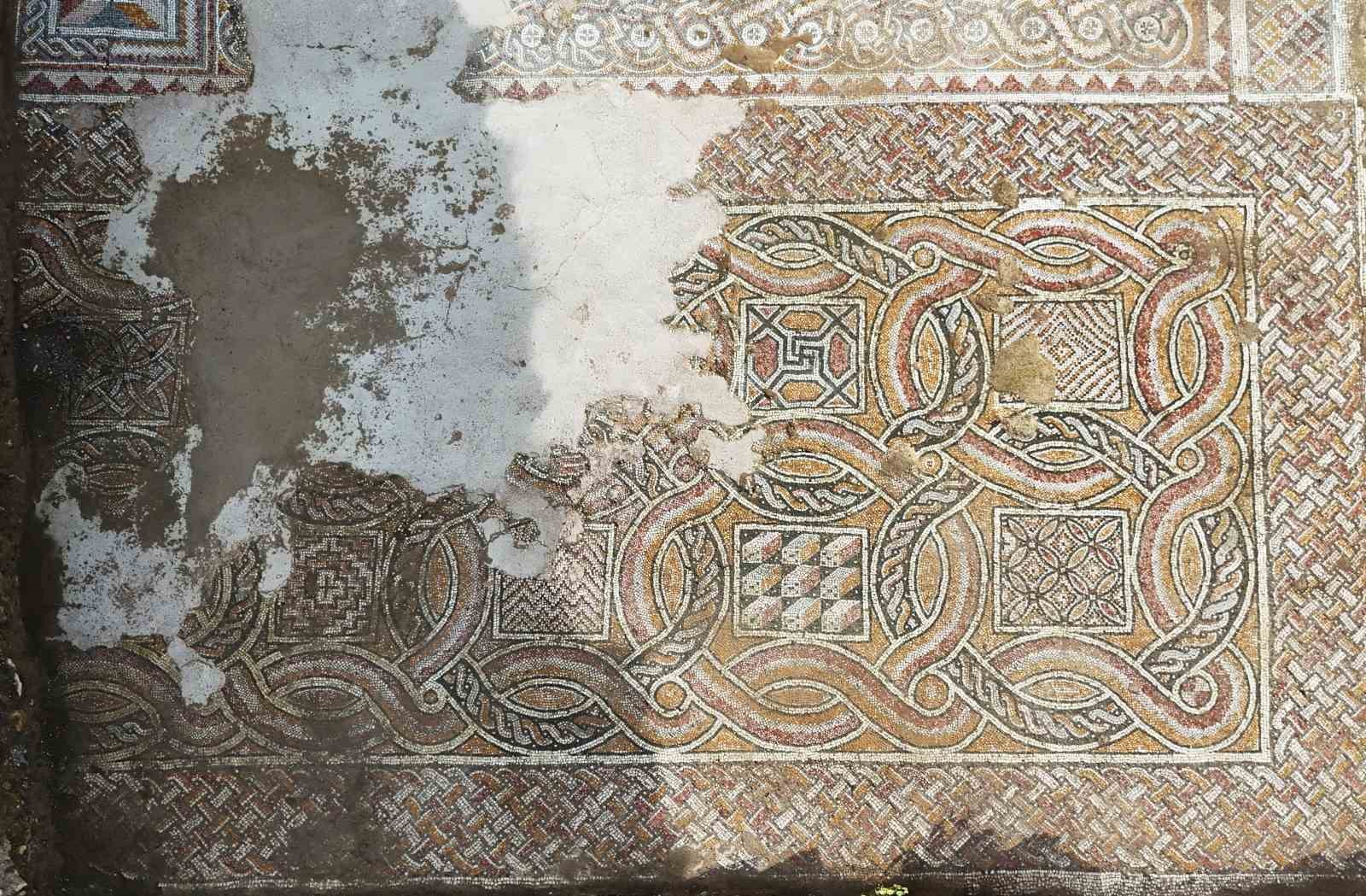 Hadrianopolis’te saray kompleksi ortaya çıktı: 4. yüzyıla ait eşsiz mozaikler bulundu