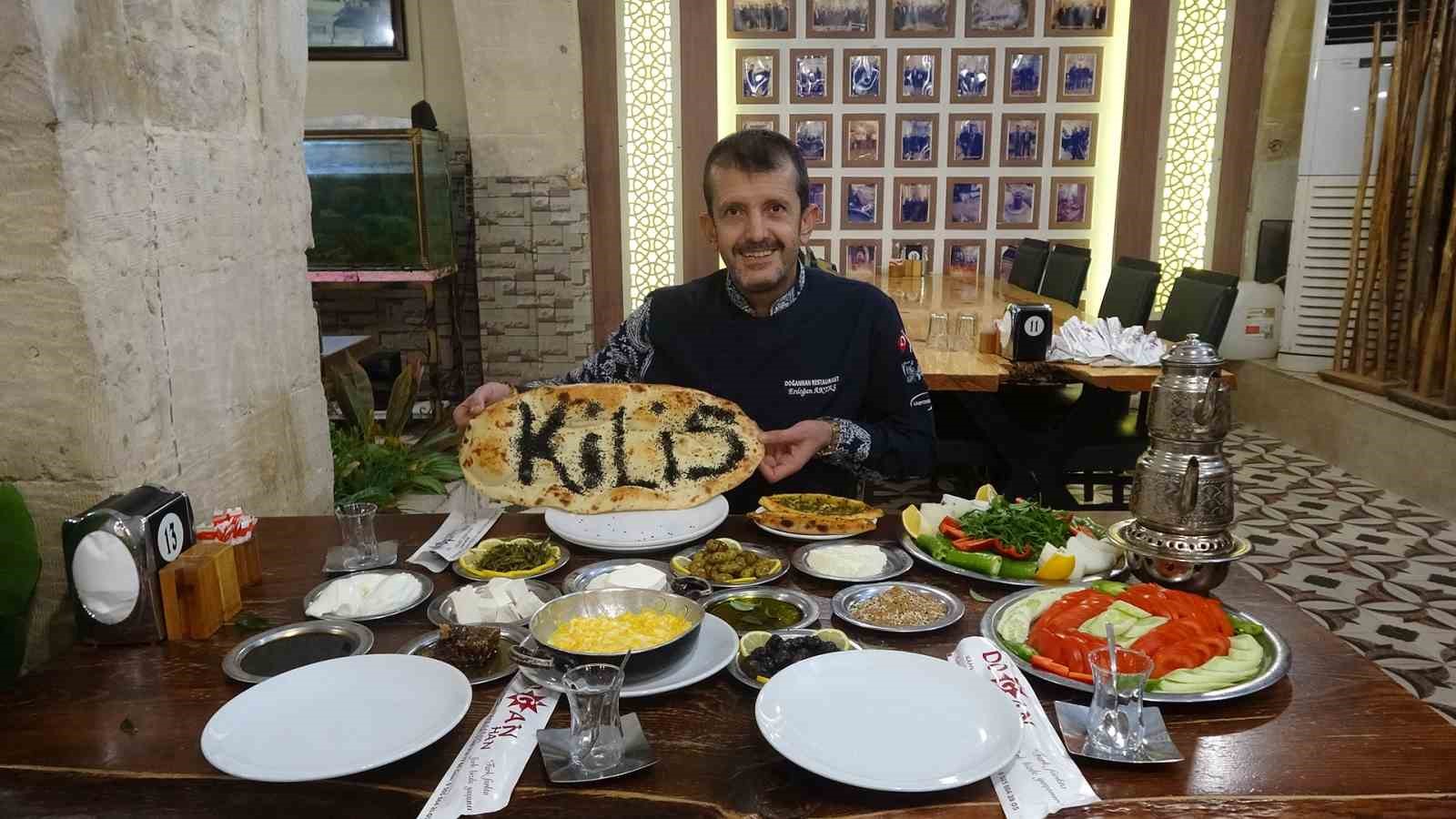 Kilis’te kahvaltı zahter ve zeytinyağıyla başlıyor