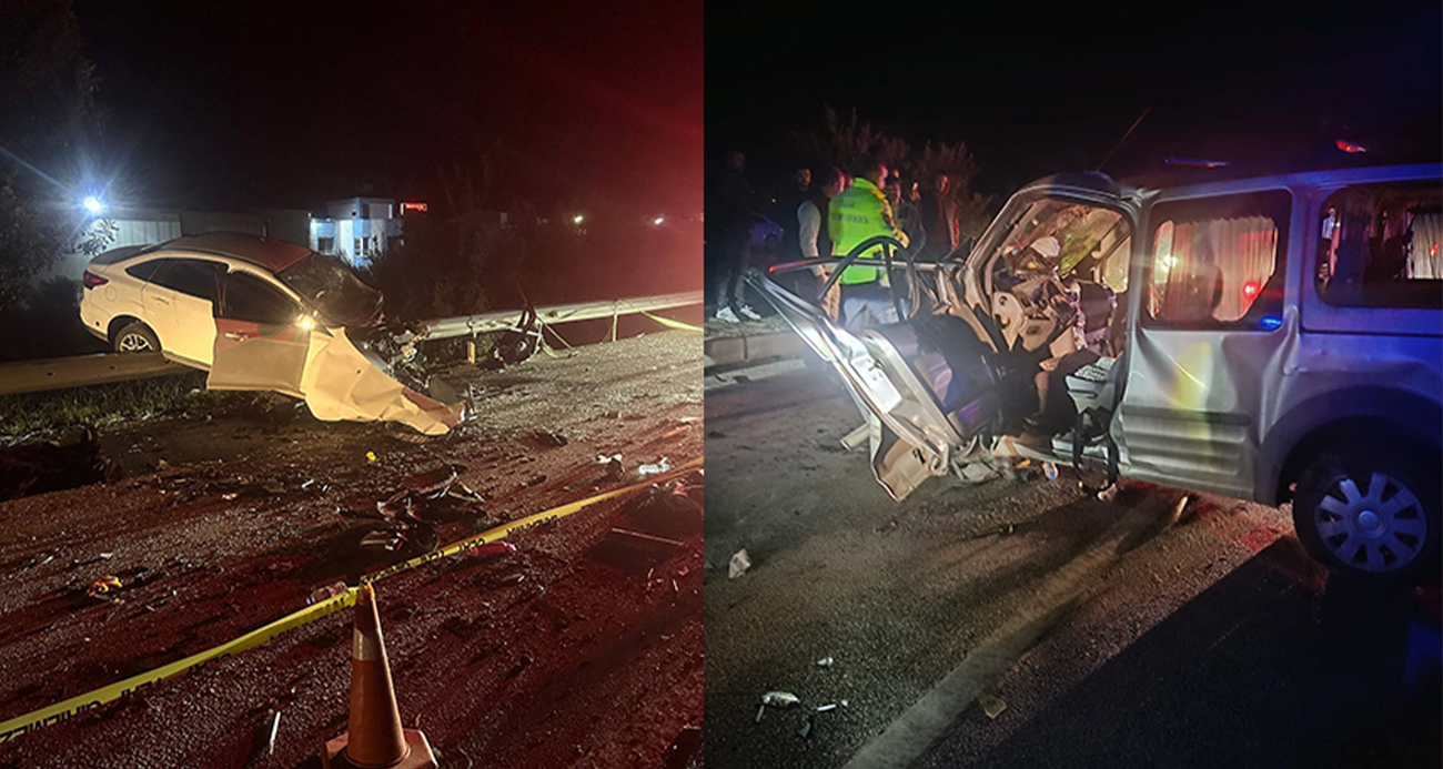 Osmaniye’de otomobil ile hafif ticari araç çarpıştı: 3 ölü, 2 yaralı