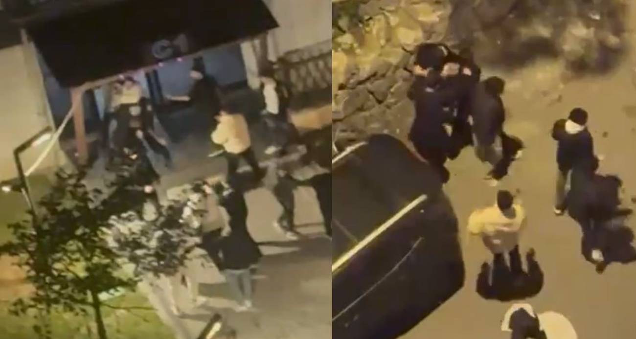 Esenyurt’ta gençler birbirine girdi, sokaklar savaş alanına döndü