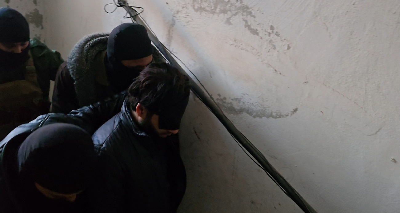 Suriye'de terör örgütü DEAŞ'a yönelik operasyon: 5 gözaltı