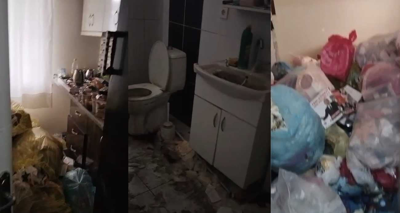 Kiraya verdiği dairesine girince gördüğü manzara şoke etti