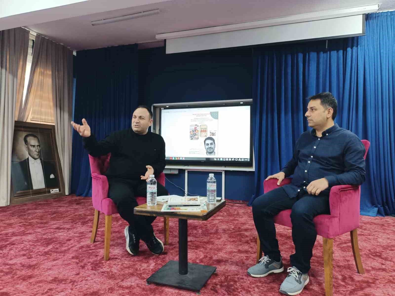 Genç kalemler usta yazarla buluştu