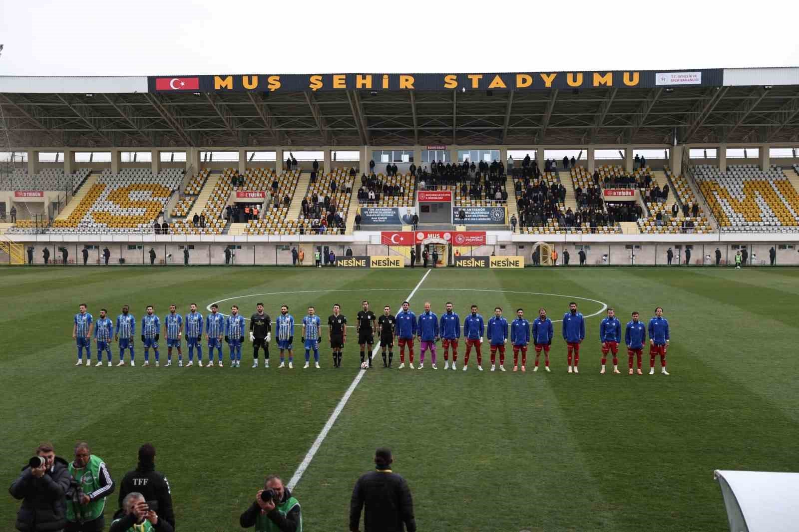 TFF 2. Lig: Muş Spor Kulübü: 2 - Fethiyespor: 0