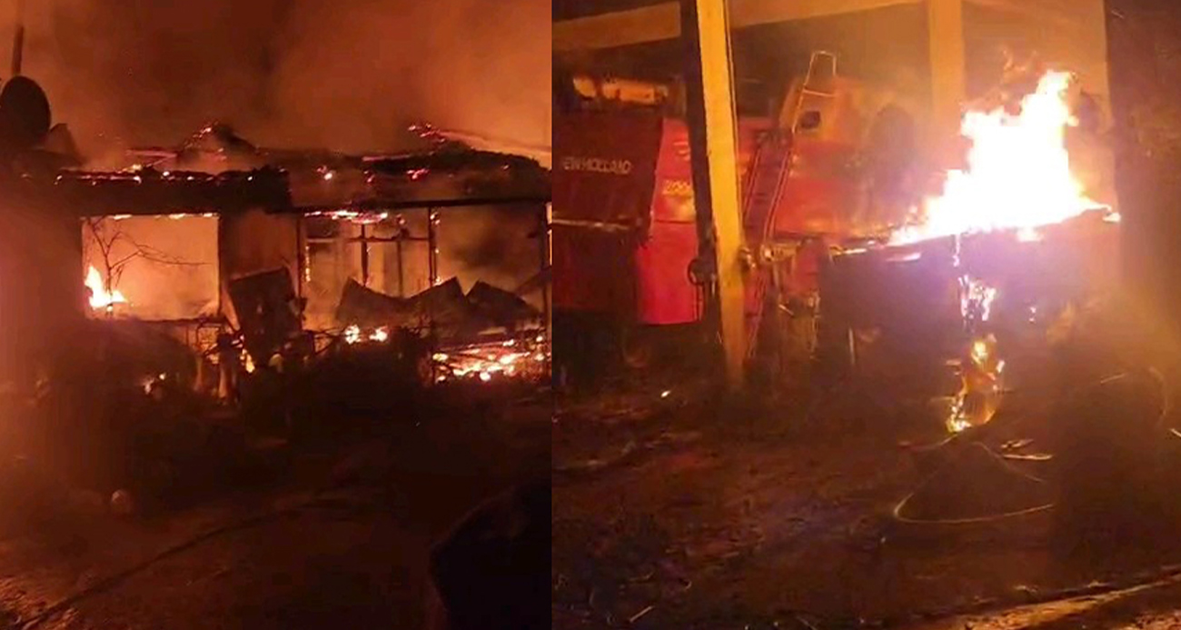 Edirne’de ahırda çıkan yangın 3 eve sıçradı