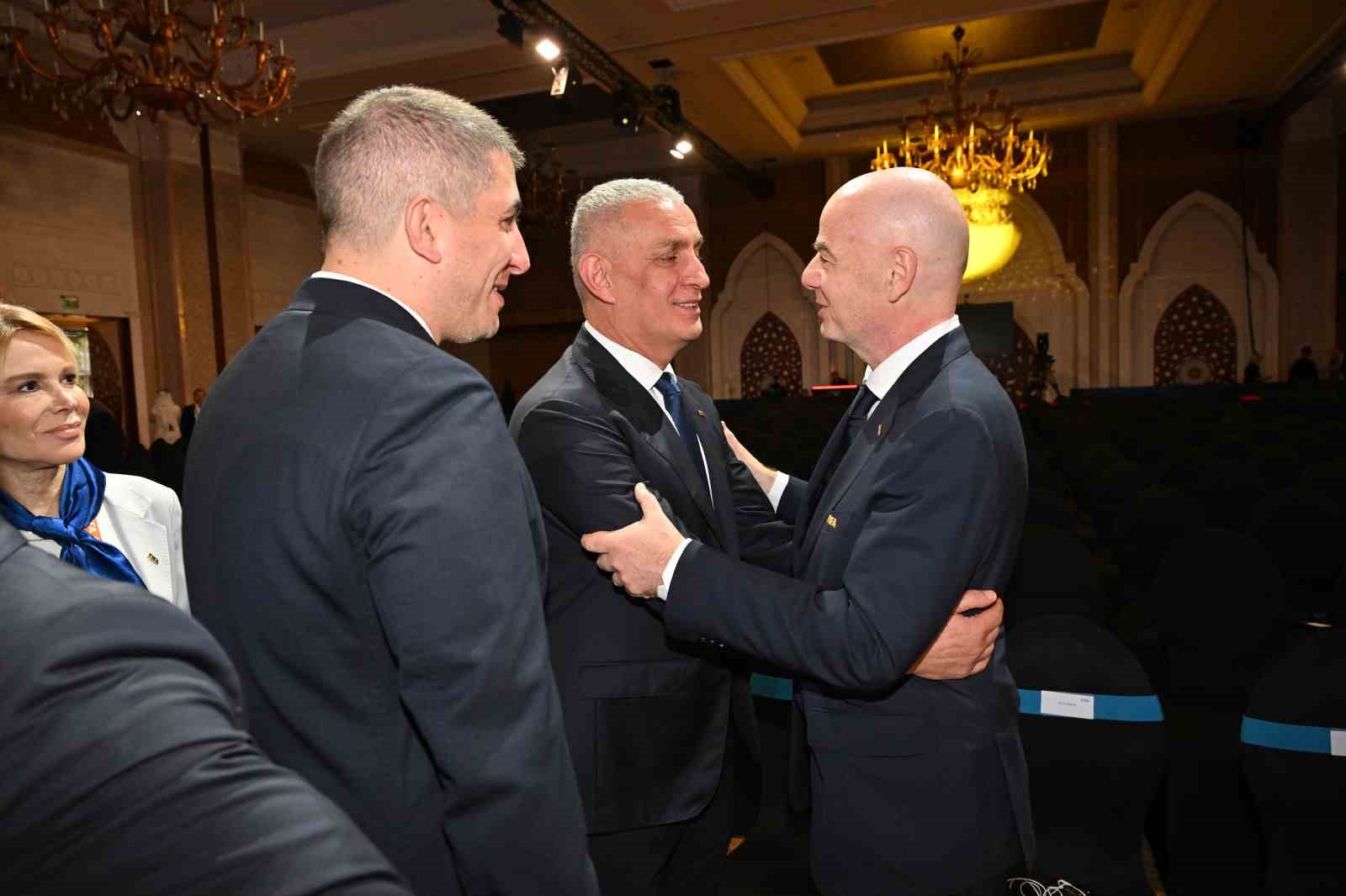 TFF Başkanı İbrahim Hacıosmanoğlu, FIFA Komiteleri Genel Kurul Toplantısı’na katıldı