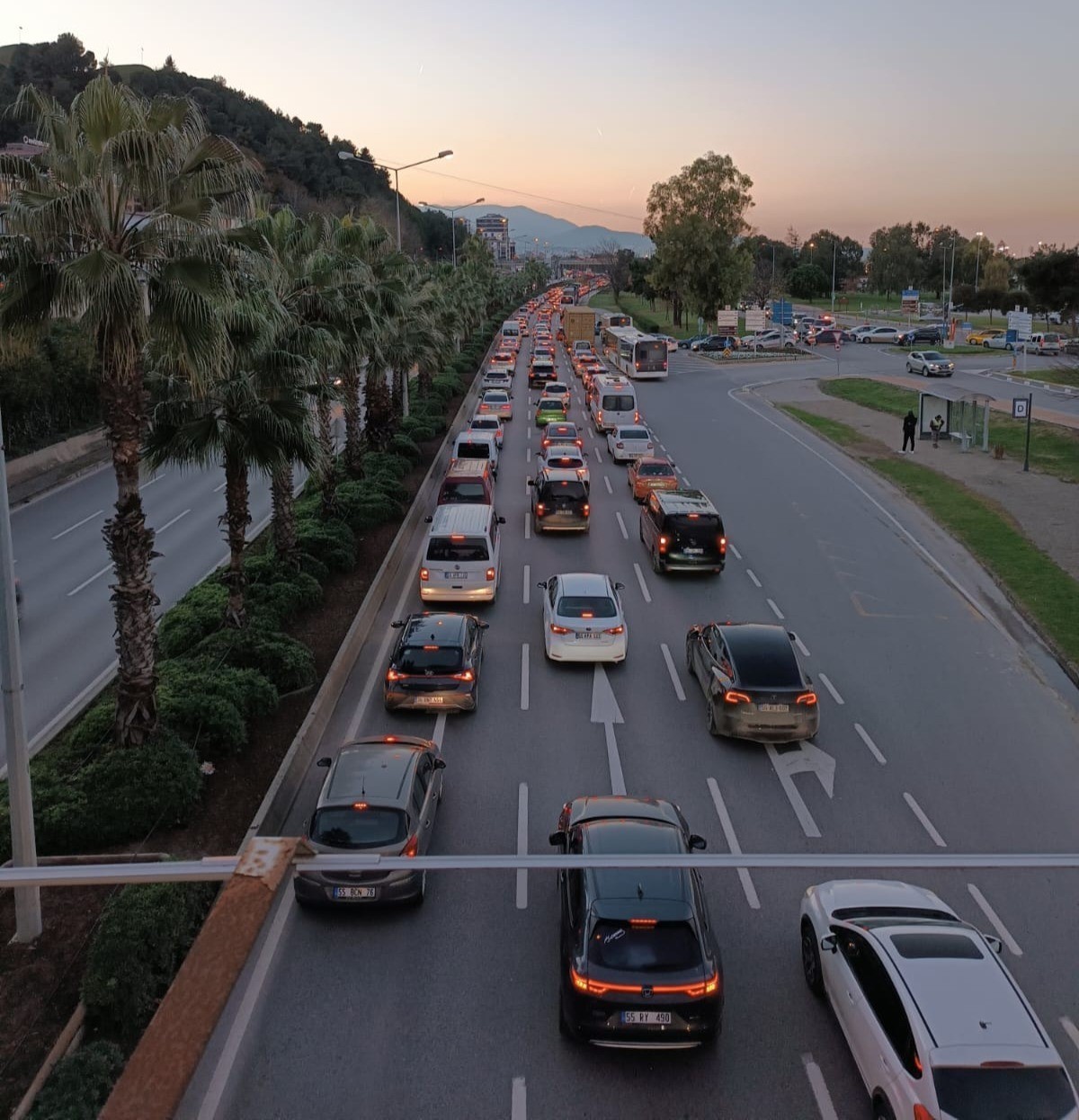 Samsun’da motorlu kara taşıtı sayısı bir yılda 39 bin 838 arttı