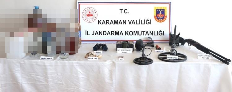 Jandarma’dan yeni yıl öncesi kaçak alkol operasyonu: 2 gözaltı