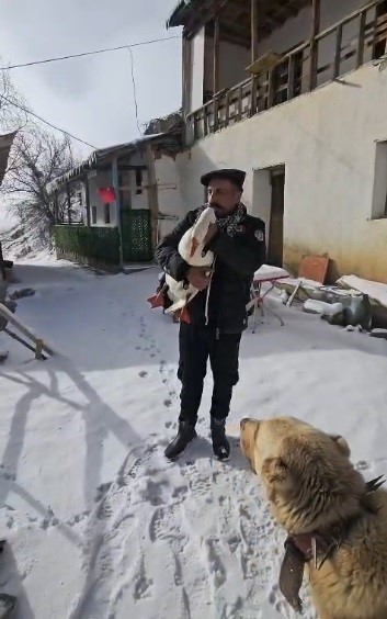 Kazından helallik istedi