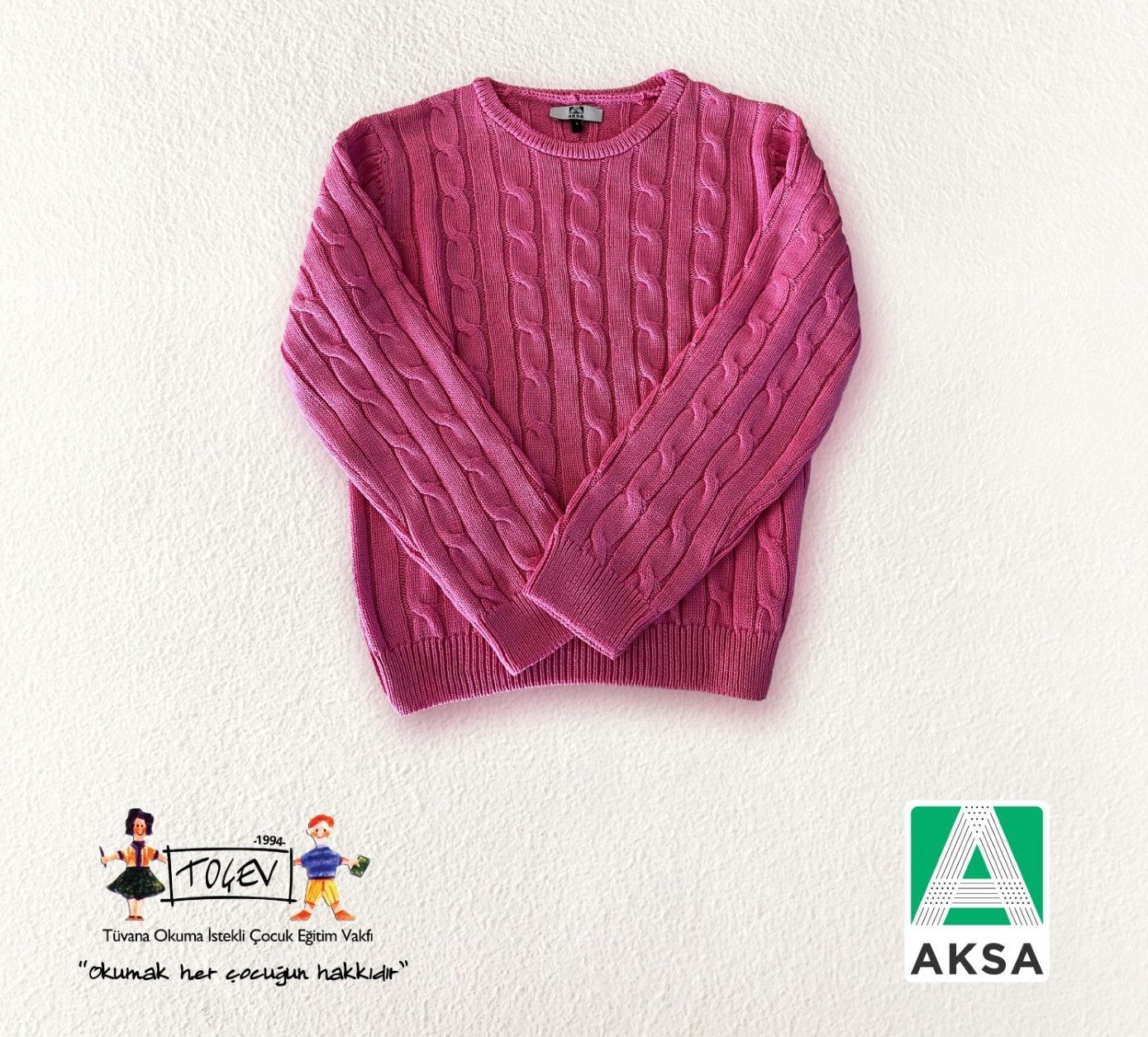 Aksa Akrilik ve TOÇEV’den çocuklara sıcak bir gelecek