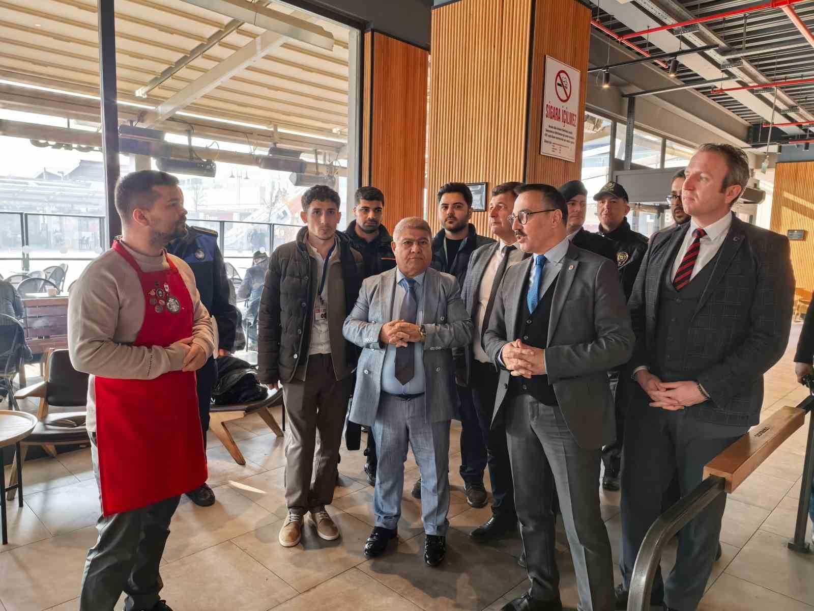 İnegöl’de kafelere sigara denetimi