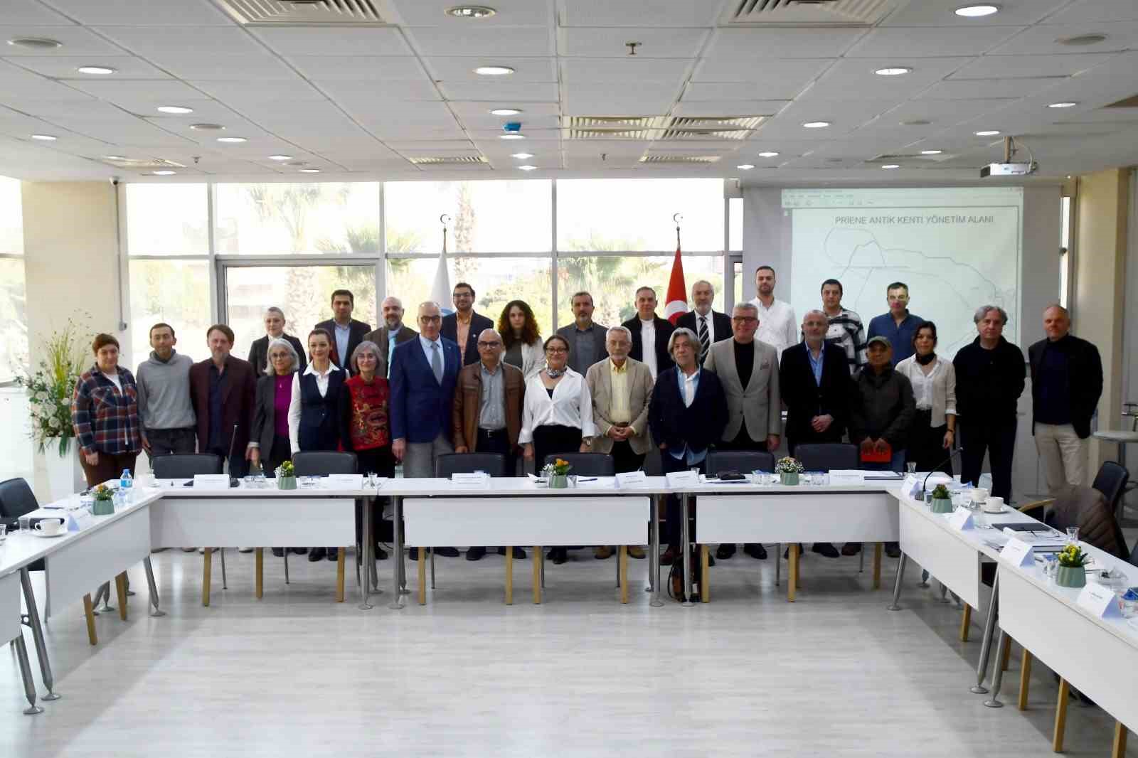 Priene Antik Kenti Danışma Kurulu ilk toplantısını Söke Belediyesi ev sahipliğinde yaptı
