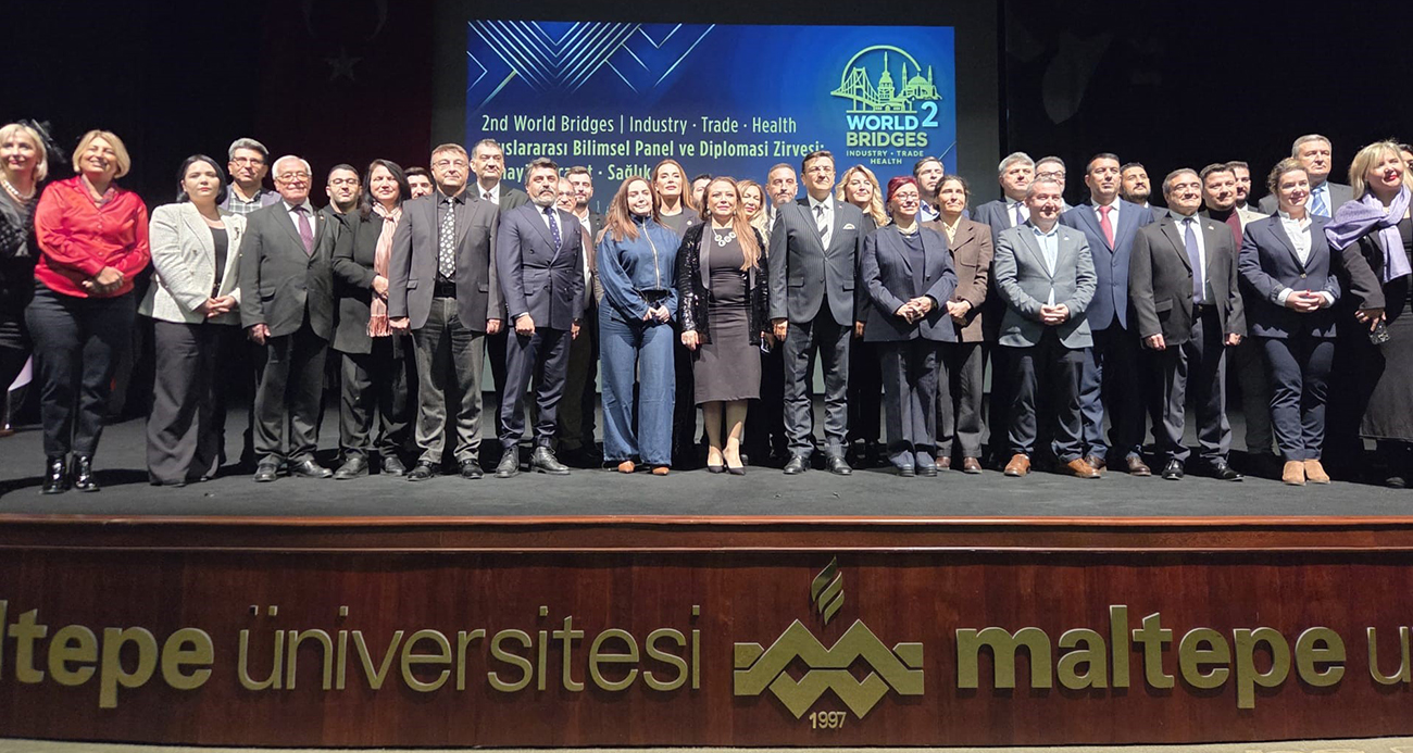 İstanbul Yeni Yüzyıl Üniversitesi’nden 2’nci World Bridges Zirvesi’nde küresel sağlık diplomasisi iş birliği