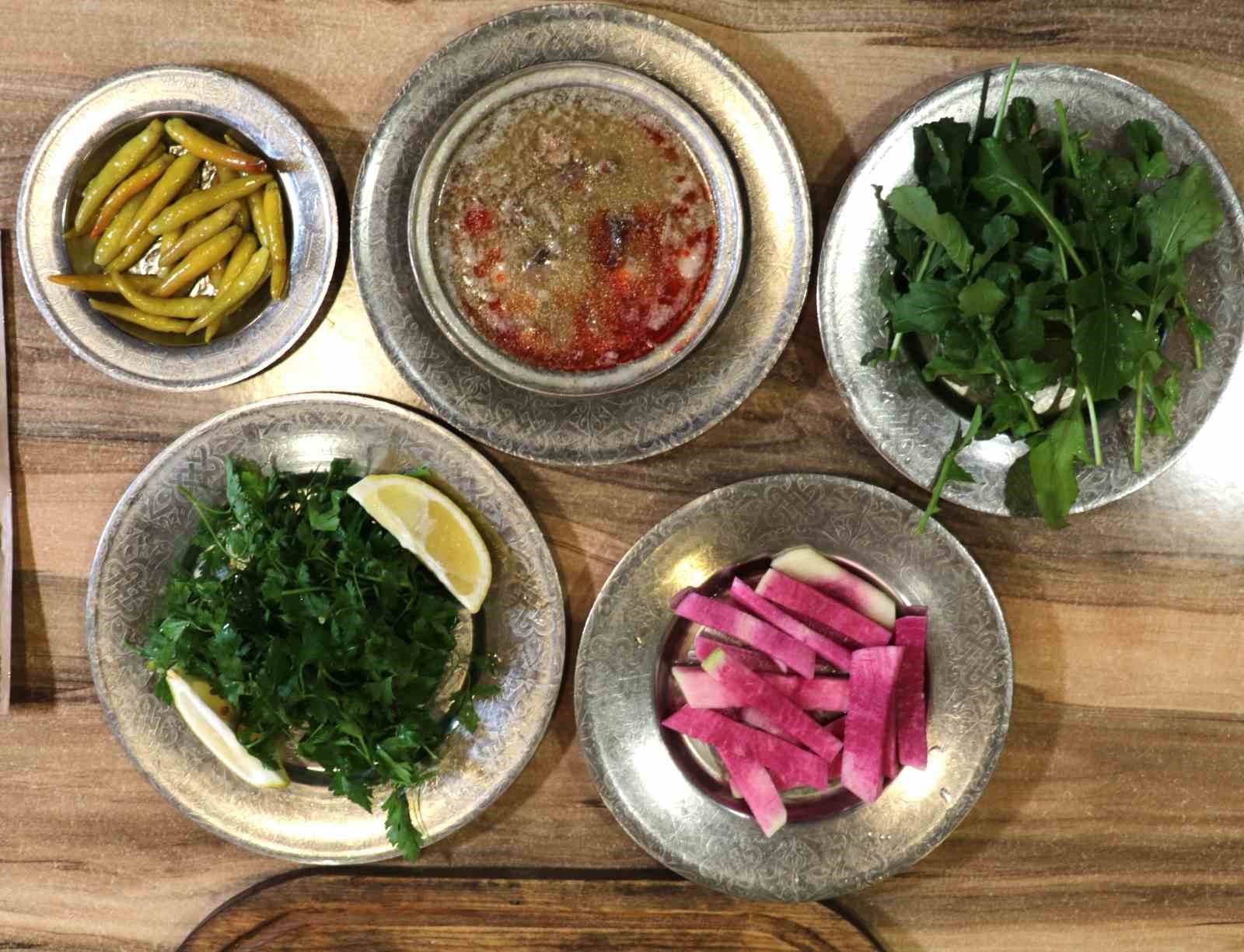 Tescilli Maraş kelle paça kış mevsiminin vazgeçilmezi