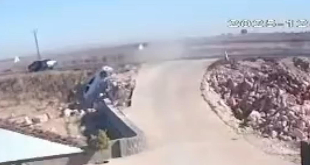 Şanlıurfa’da 5 kişinin yaralandığı kaza anı kamerada