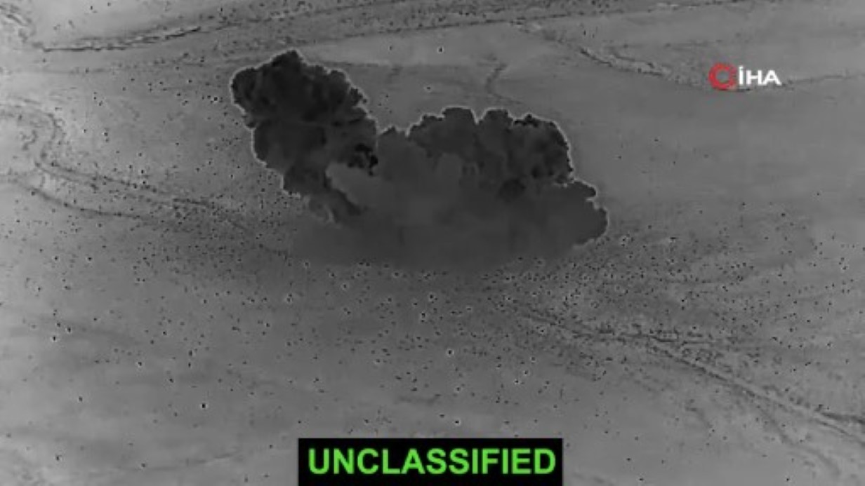 ABD ordusu, Suriye'deki DEAŞ hedeflerine yönelik saldırıların görüntülerini yayınladı