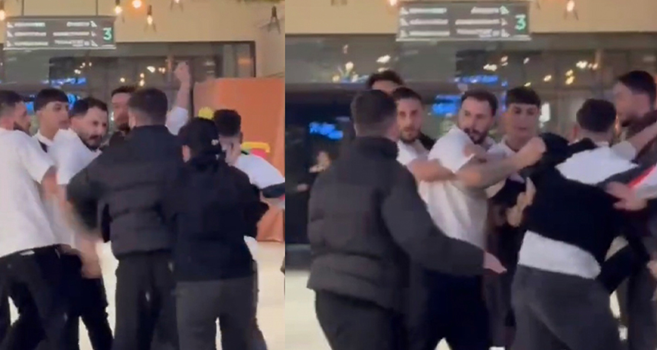 Maltepe’de AVM’de kavga