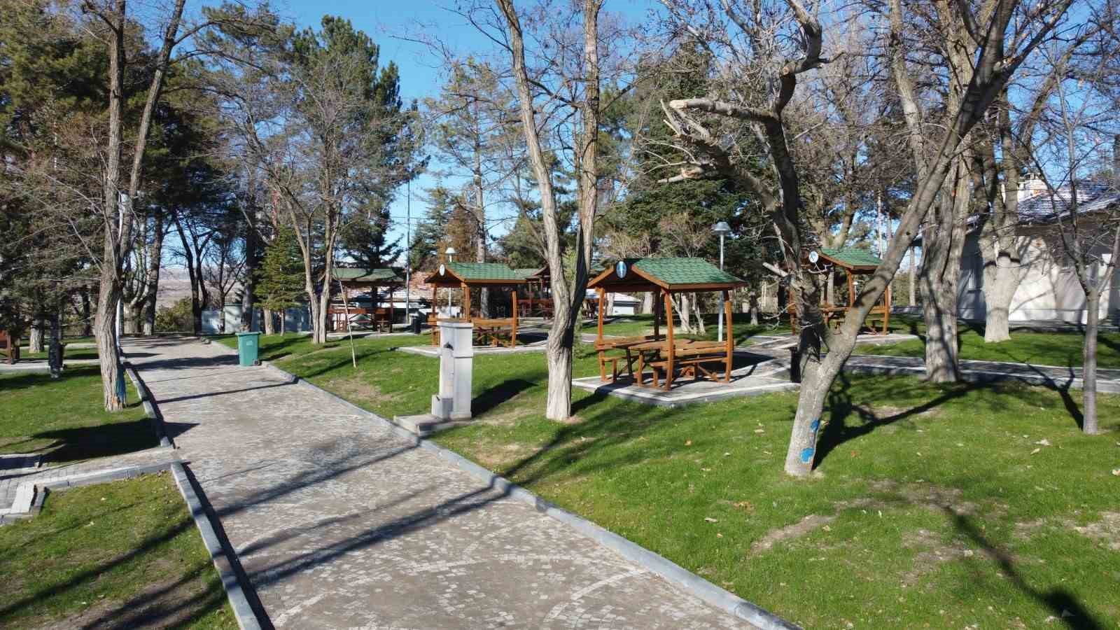 Sarımsaklı Mesire Alanı yenilenen yüzüyle hizmete hazır