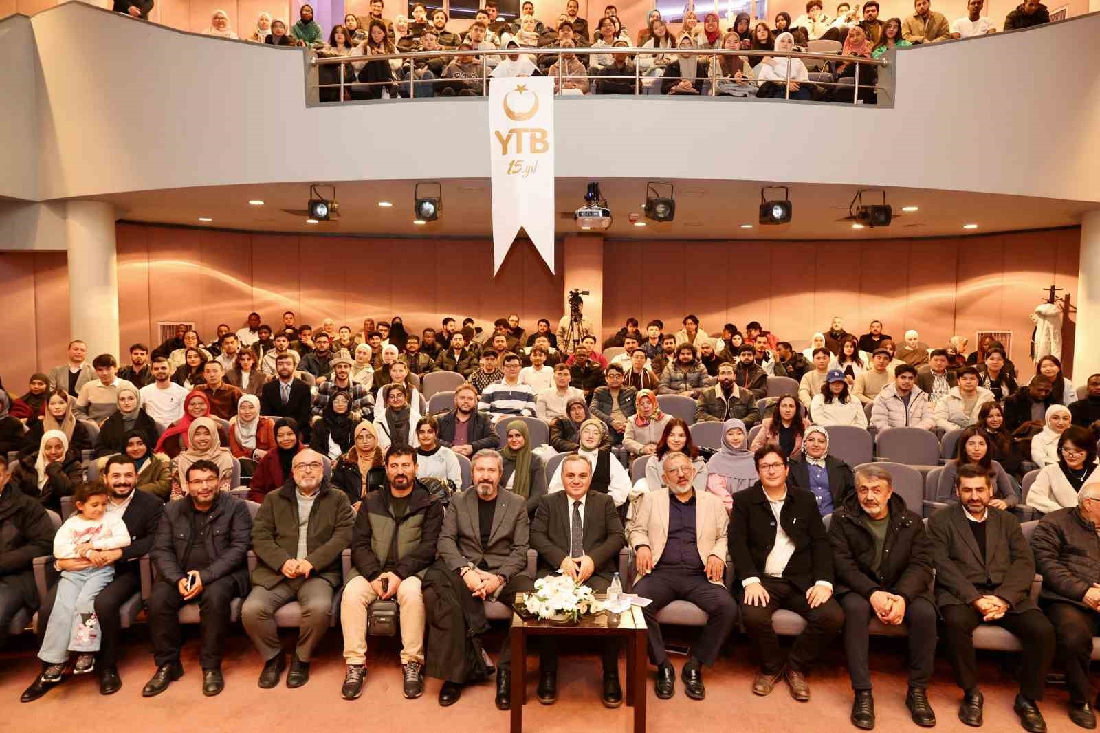 Rektör Prof. Dr. Altun; Uluslararası Öğrenci Akademisi’nin açılış dersini verdi