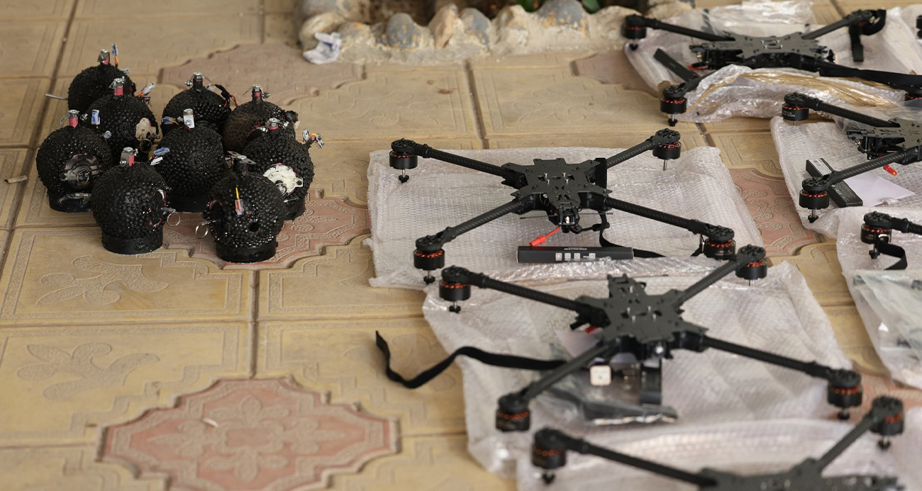 Suriye’de terör örgütü DEAŞ ve SDG’ye silah sevkiyatı yapan şebekeye operasyonda 5 gözaltı