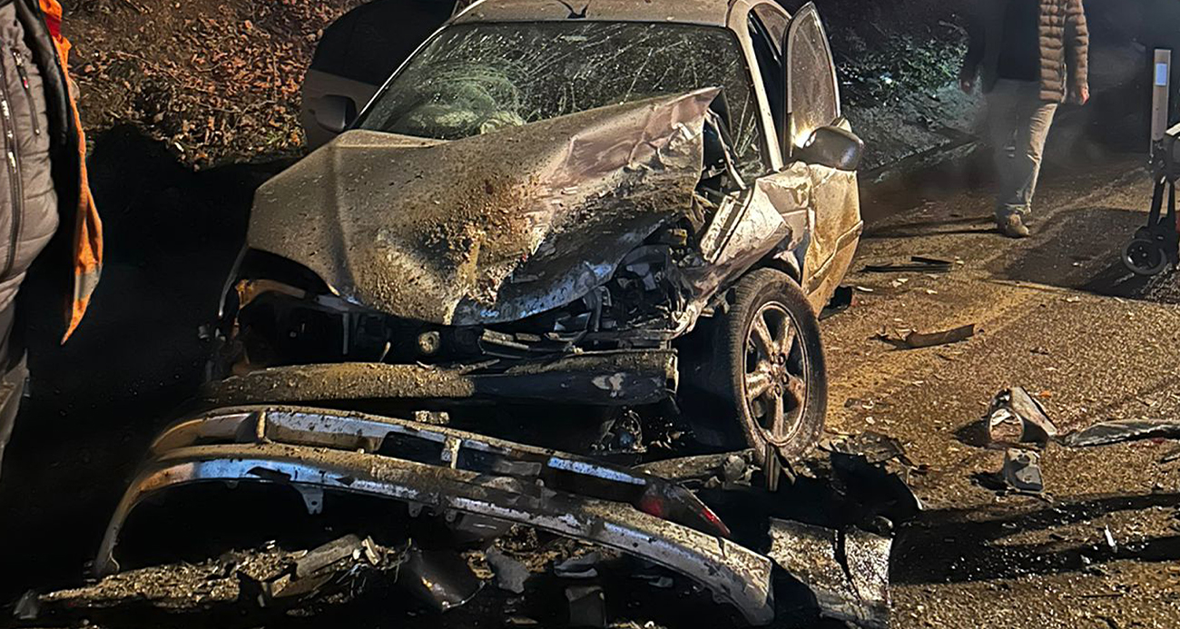 Bolu’da Abant yolunda feci kaza: 1’i ağır 6 yaralı