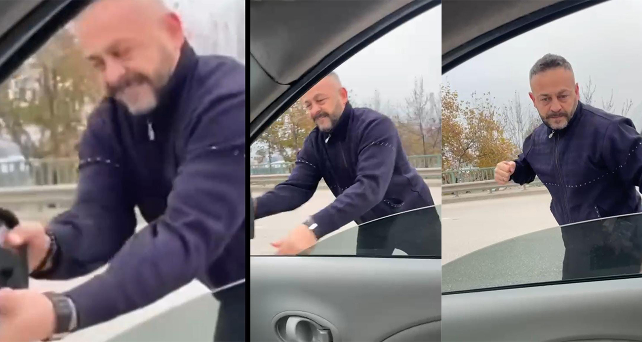 Öfkeli sürücü, meclis üyesine saldırdı