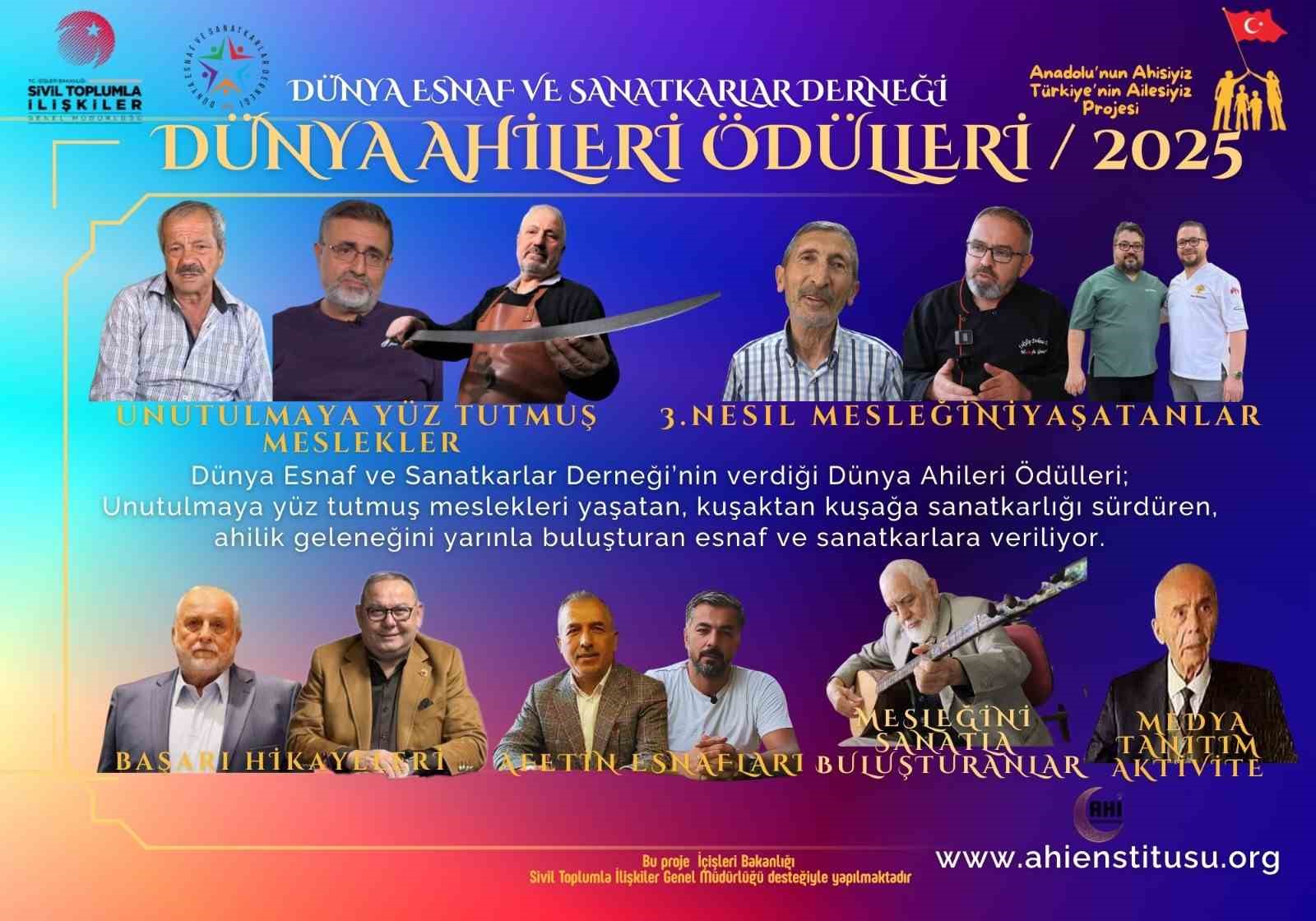 Dünya Ahileri Ödülleri açıklandı