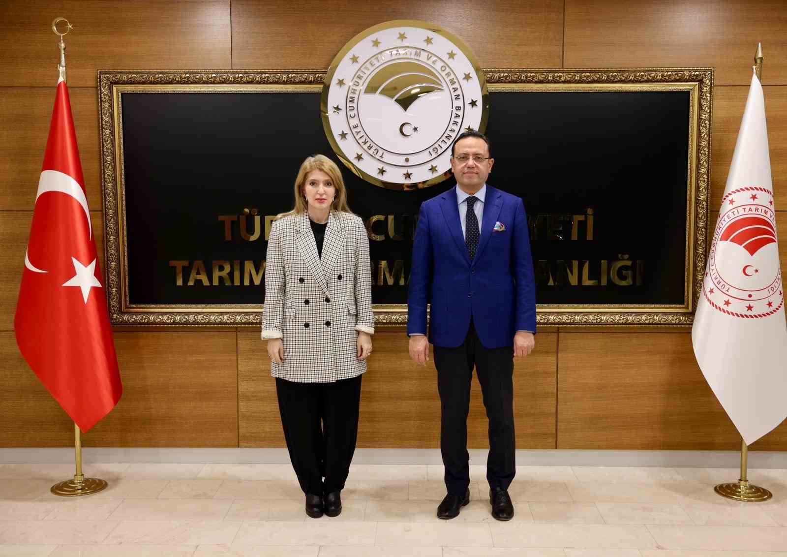 Bakan Yardımcısı Gizligider ile görüşen Ölmeztoprak, üreticinin taleplerini iletti