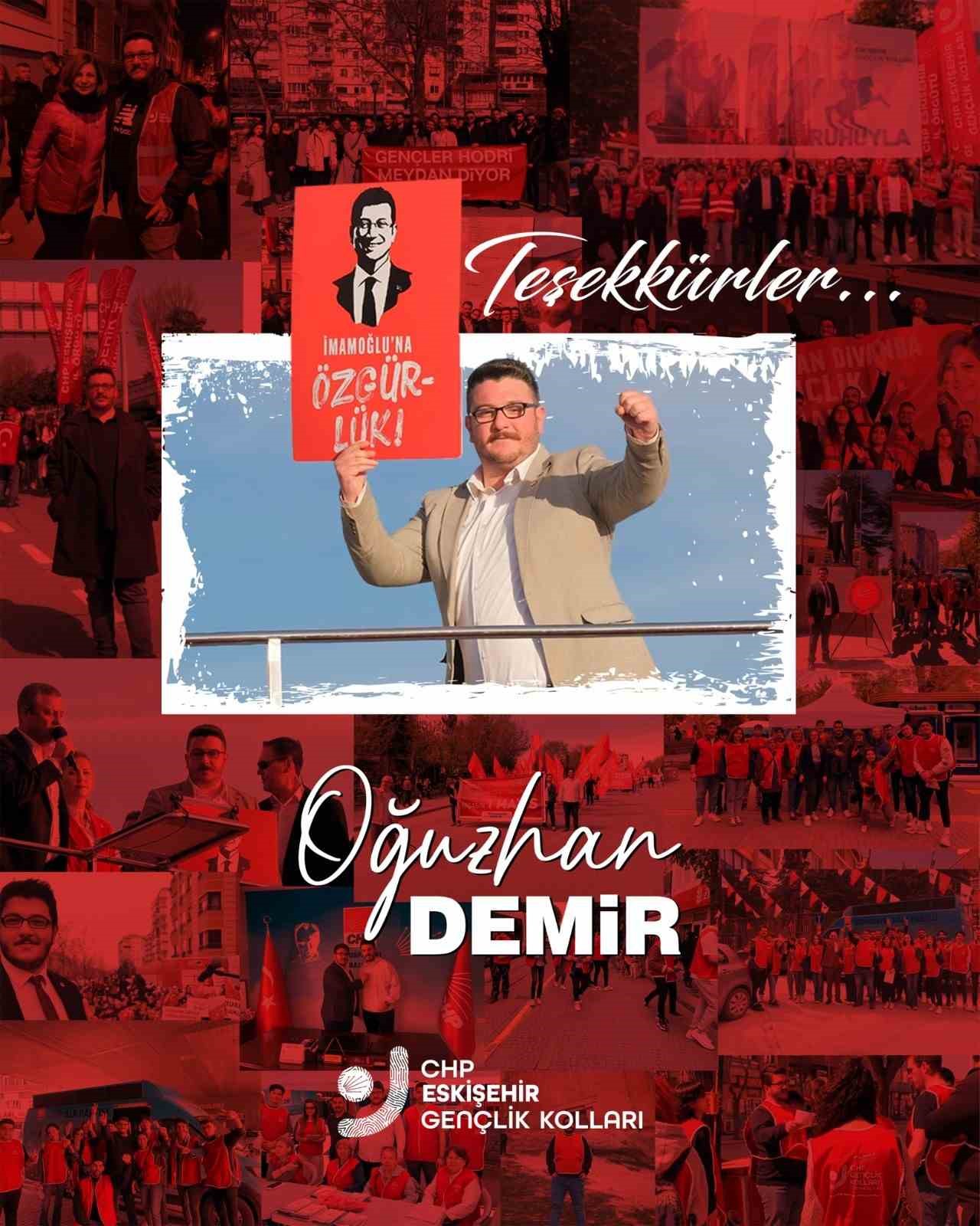 Eskişehir’de CHP’den bir istifa daha