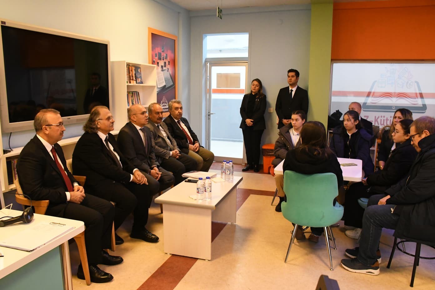 ’Okul Kütüphaneleri Yönetmeliği Uygulama Kılavuzu Değerlendirme Toplantısı’ yapıldı