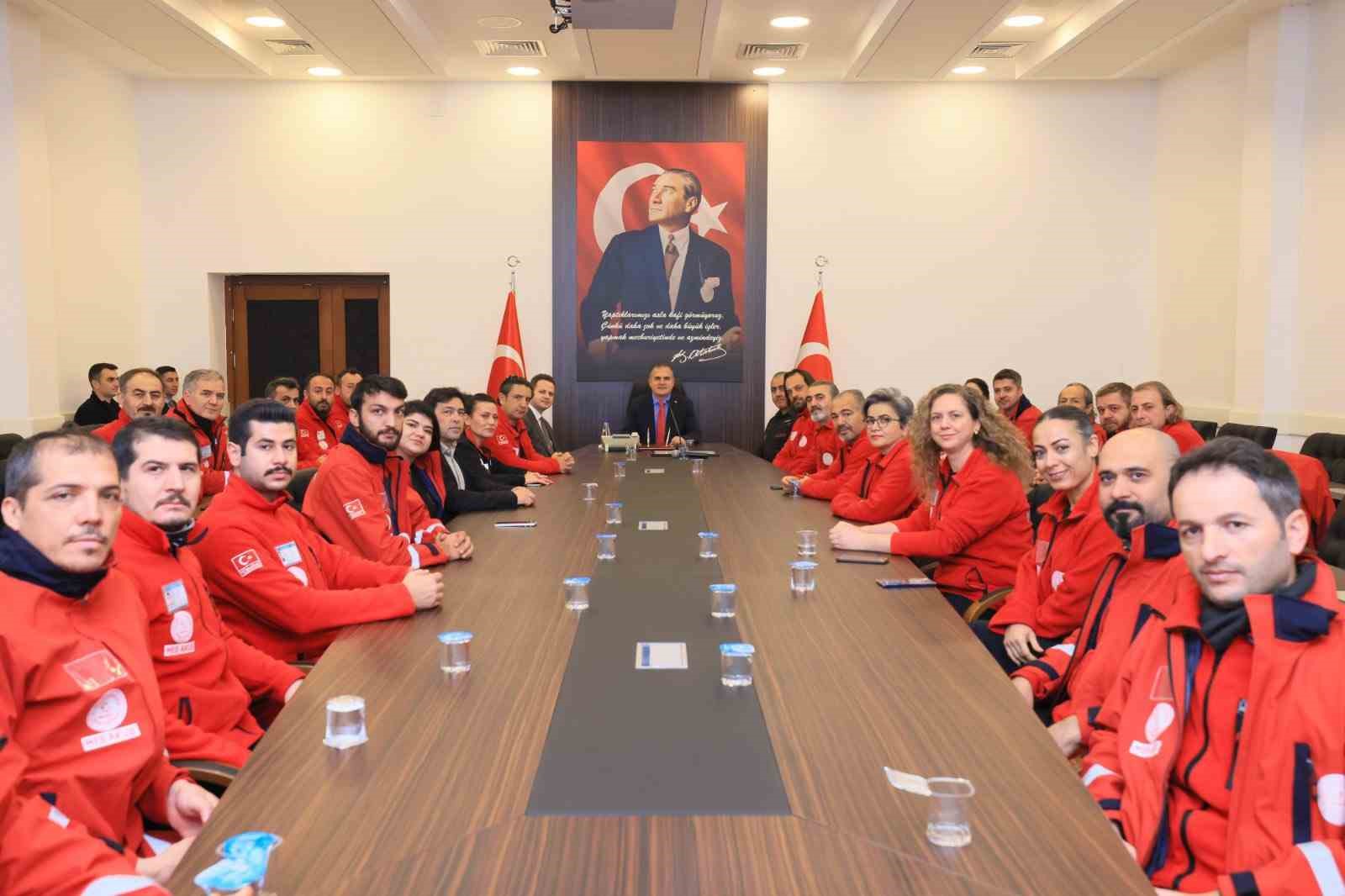 Muğla MEB AKUB ekibi afetlere hazır