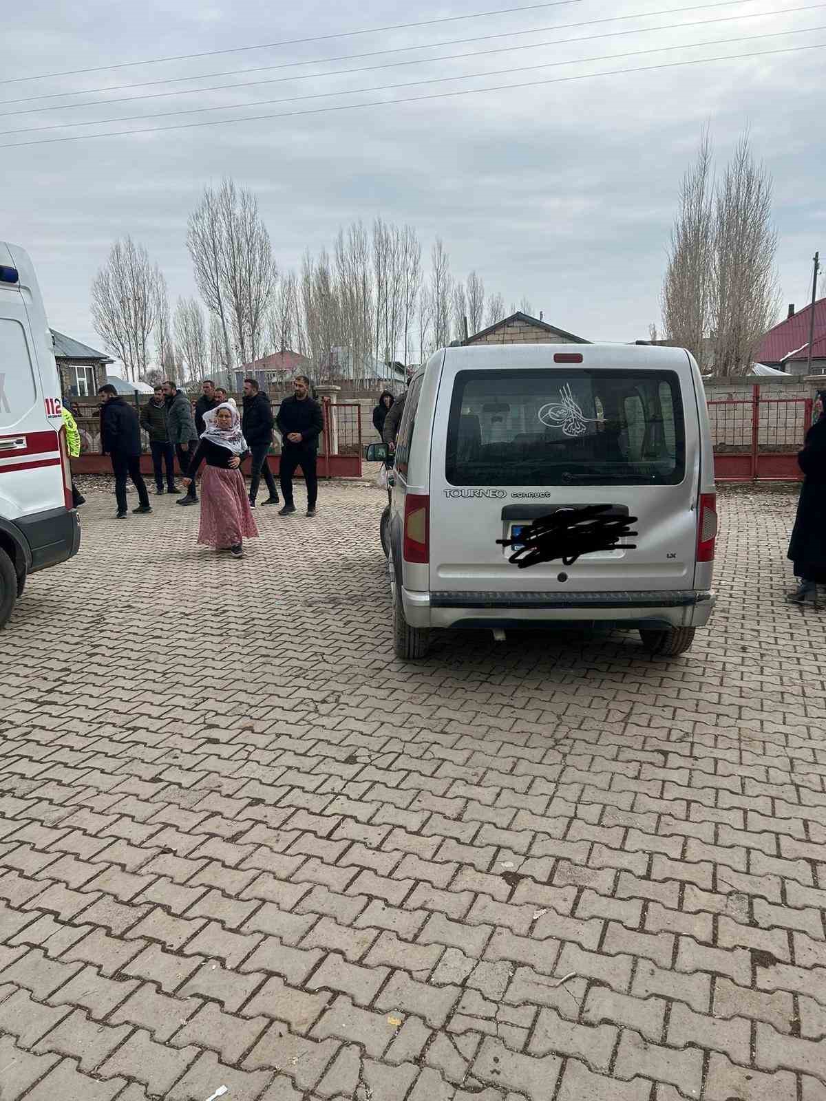 Patnos’ta yürek yakan kaza