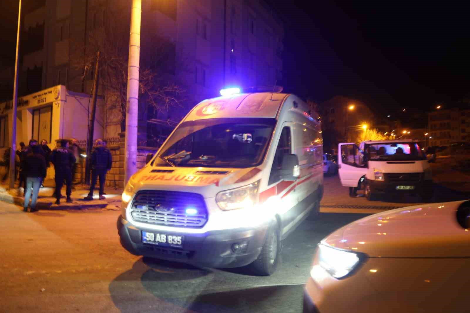 Nevşehir’de silahlı kavga: 1 ağır yaralı