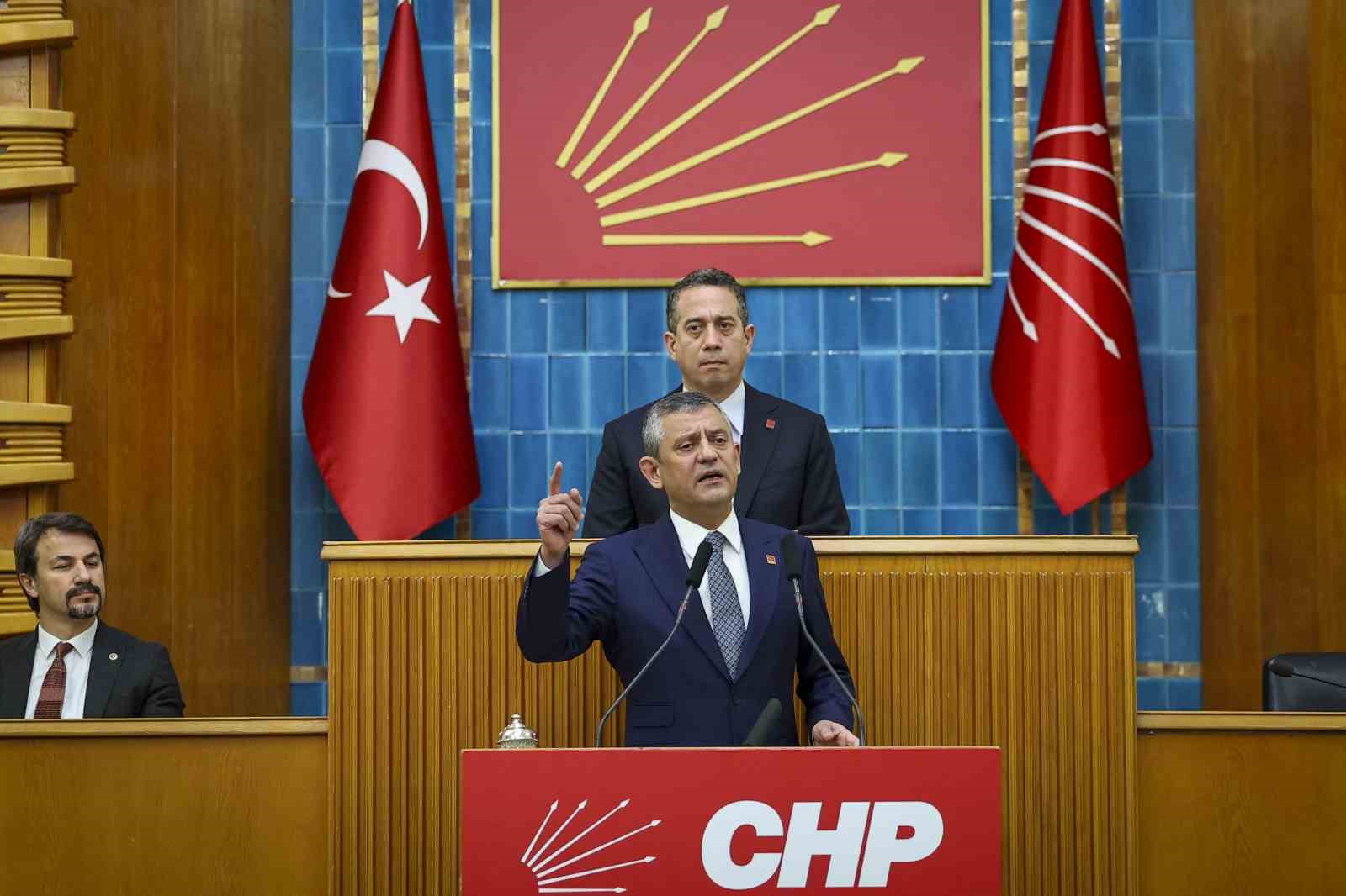 CHP lideri Özel: 