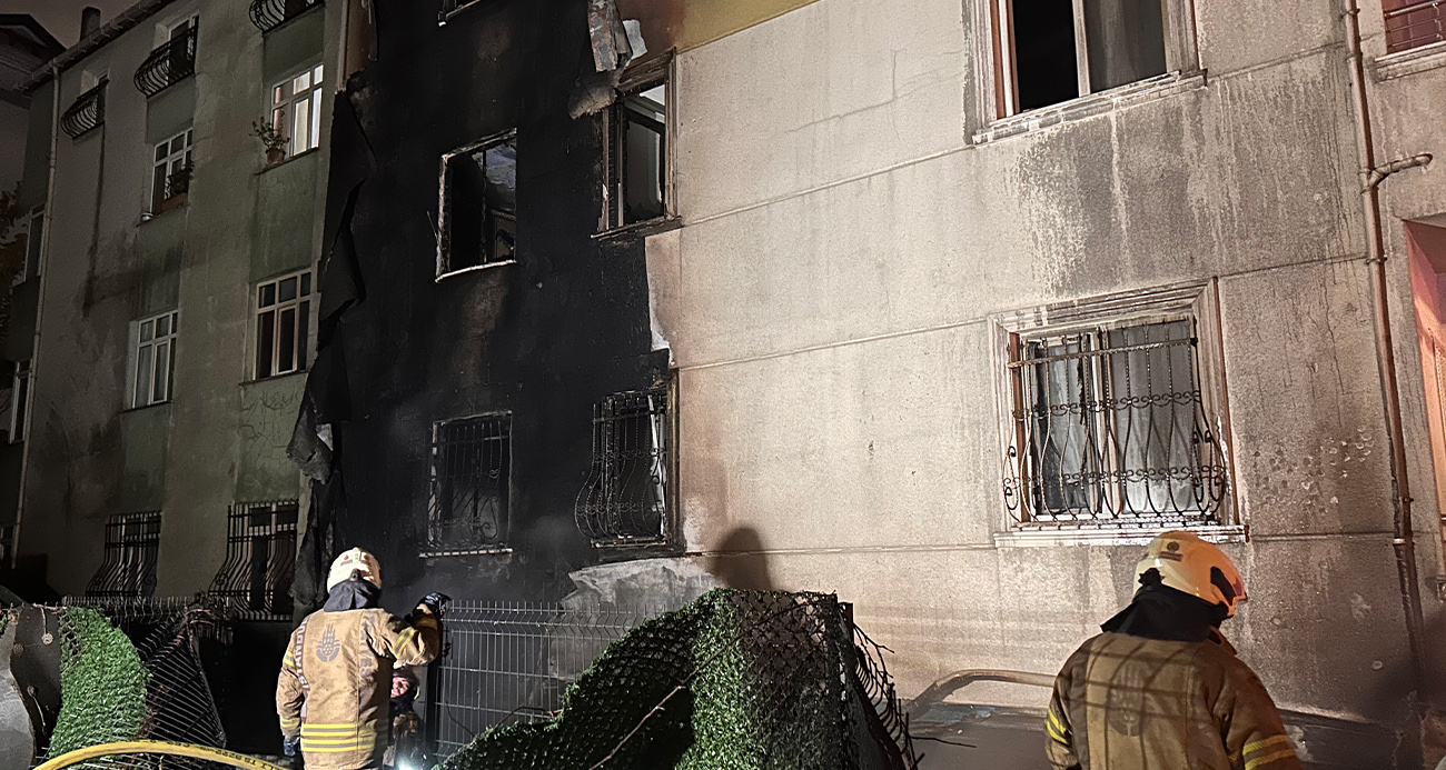 Ümraniye’de dükkan alevlere teslim oldu