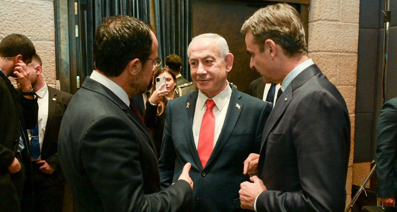 İsrail, Yunanistan ve GKRY arasında üçlü zirve