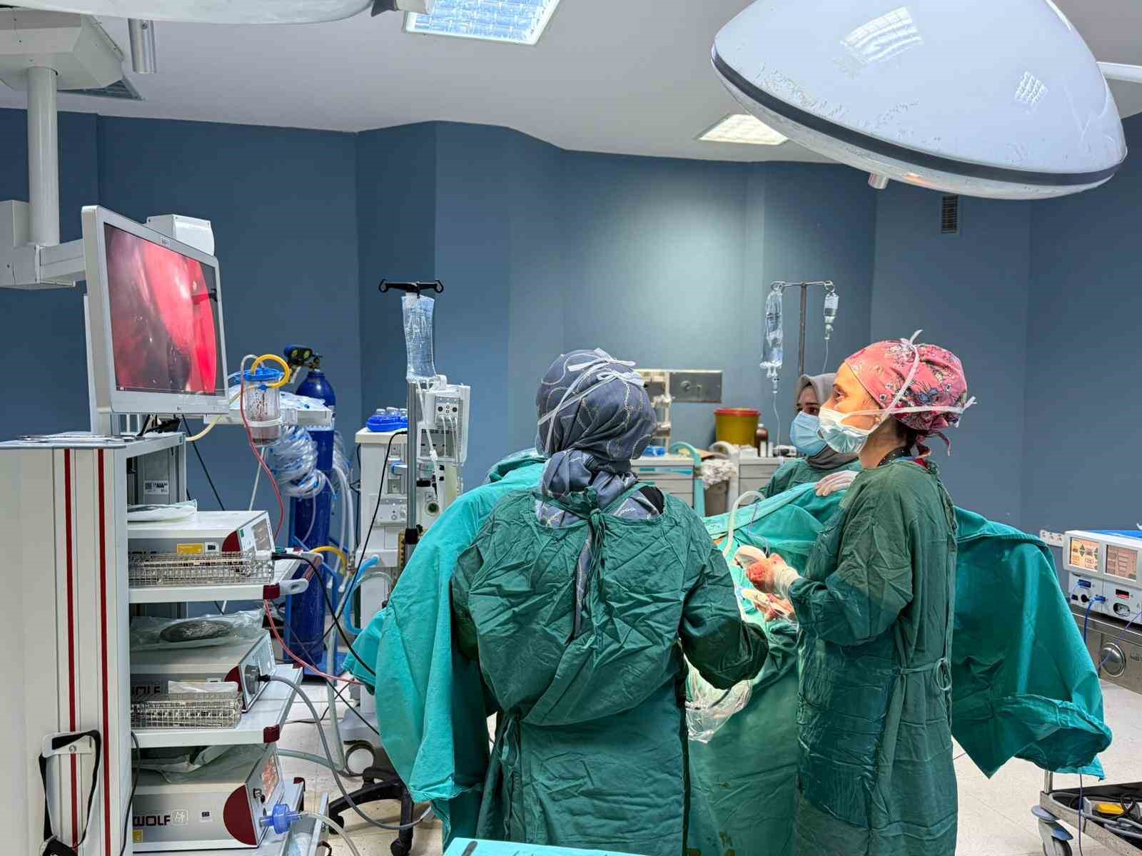 Kahta Devlet Hastanesi’nde kadın hastalıkları ve doğum alanında bir ilk