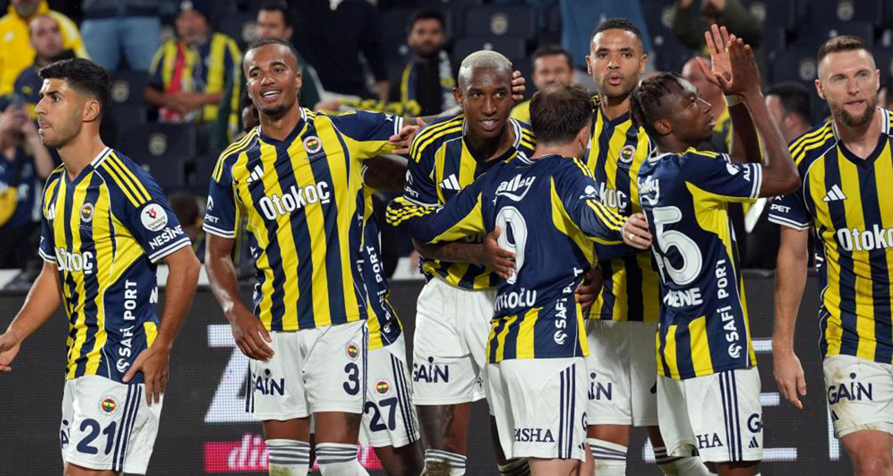 Fenerbahçe’de ilk yarı istatistikleri