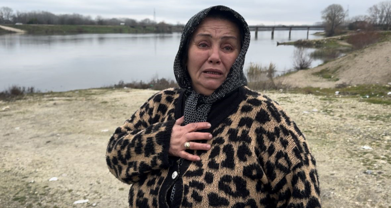 Oğlu nehirde kaybolan annenin 4 gündür gözü yaşlı bekleyişi