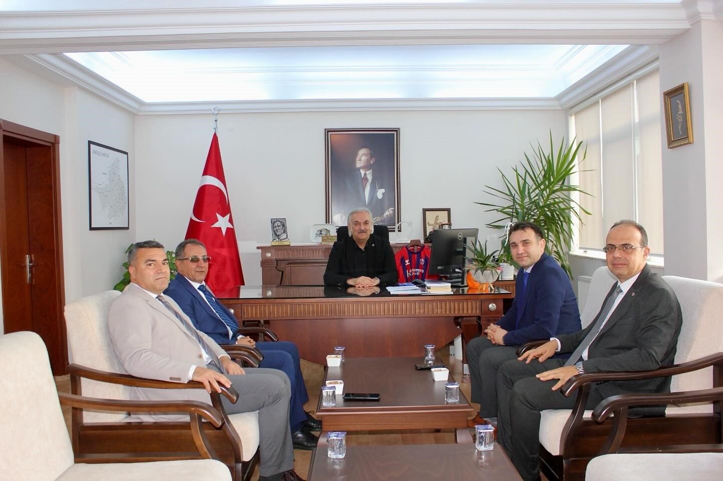 İl Milli Eğitim Müdürü Yiğit, Söke Kaymakamı Akça ile bir araya geldi