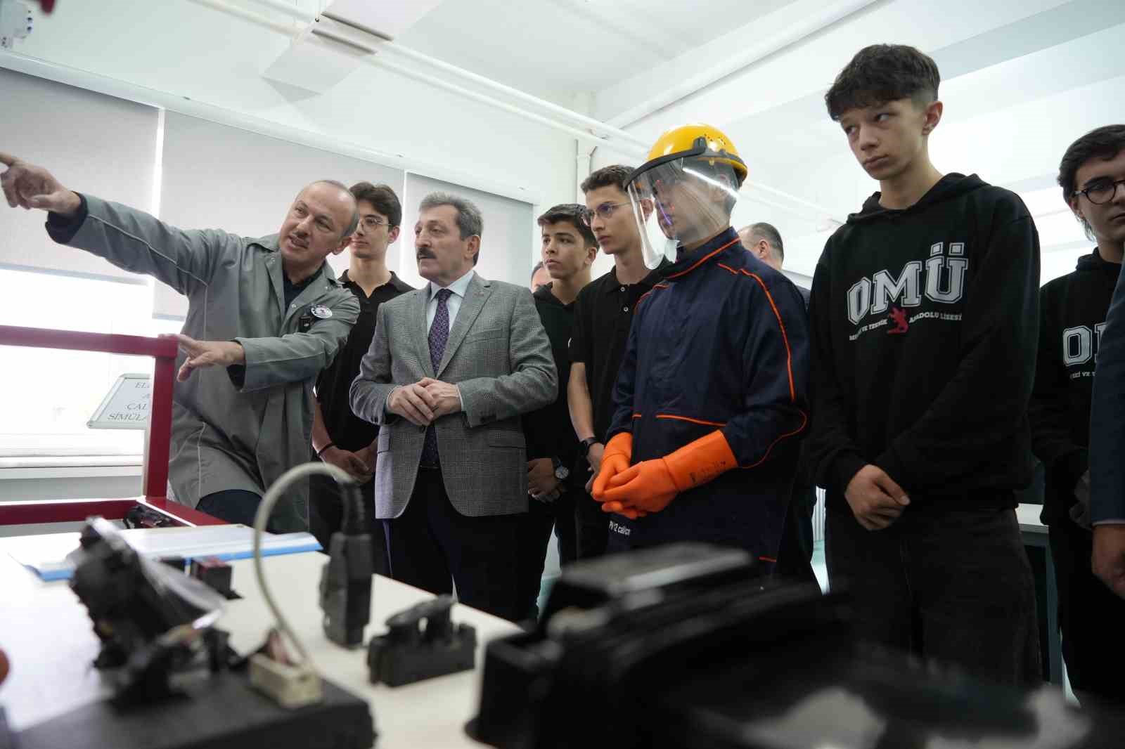 Mesleki eğitimde bir ilk: ’Elektrikli Araçlar Eğitim Merkezi’ Samsun’da kuruldu